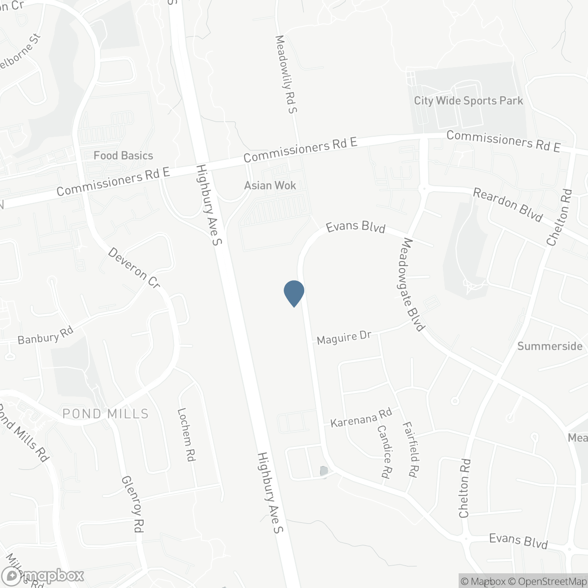 109 - 1680 EVANS BOULEVARD, London, Ontario N6M 0N5